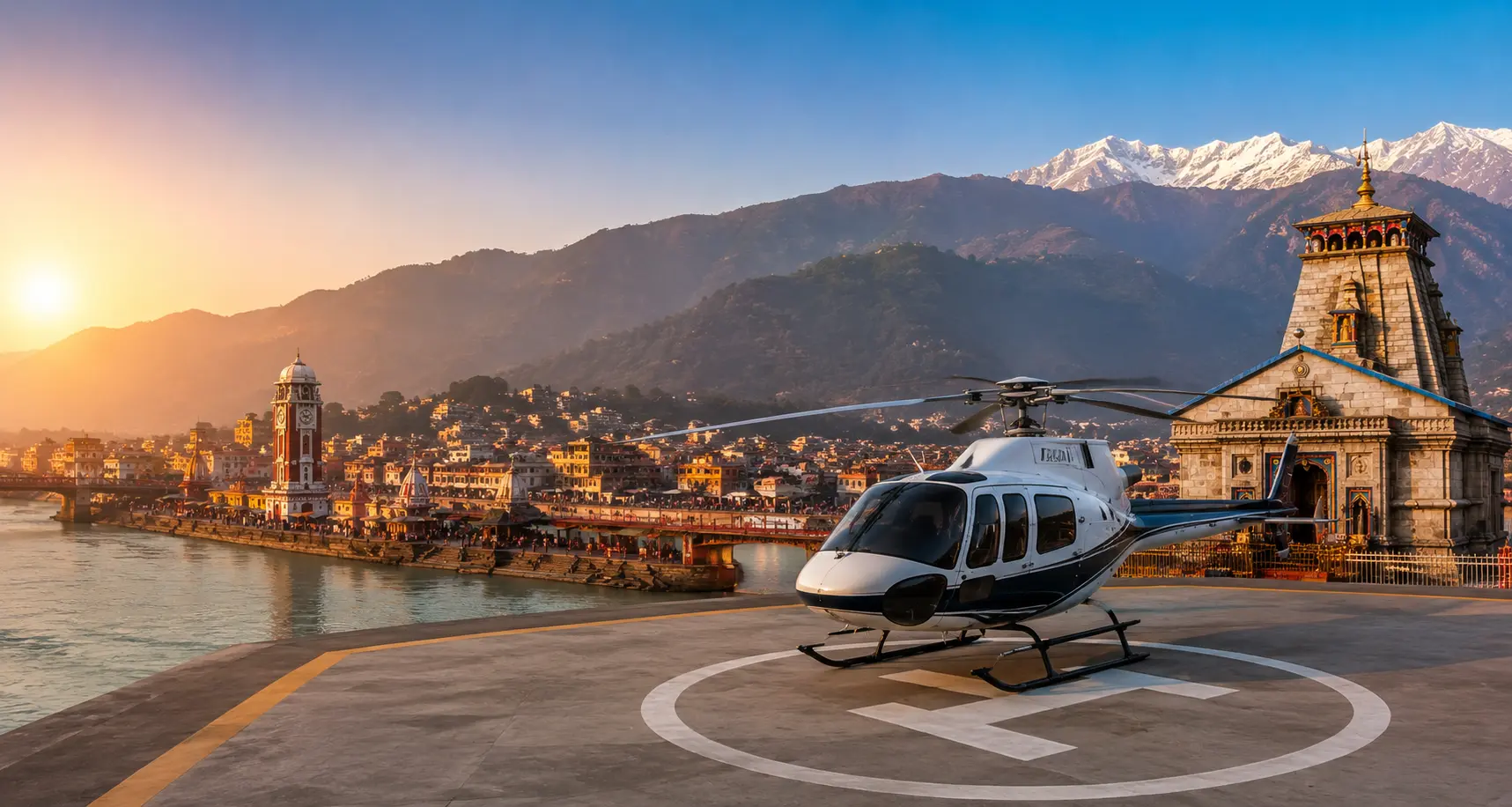 Kedarnath Helicopter Booking from Haridwar