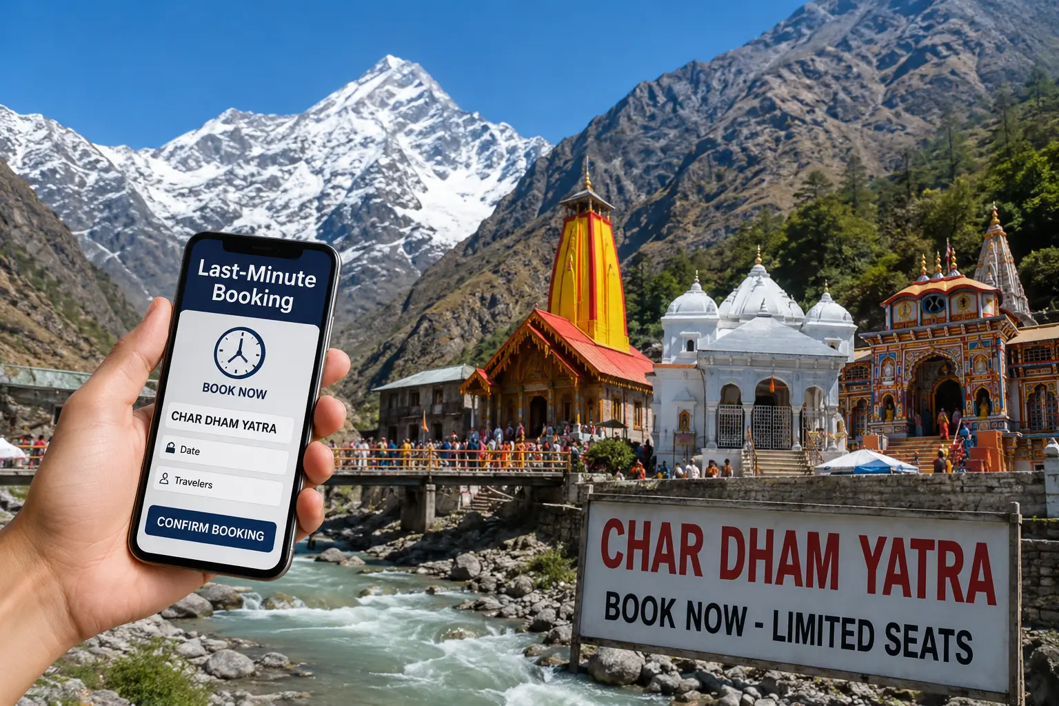 Char Dham Yatra last minute booking guide