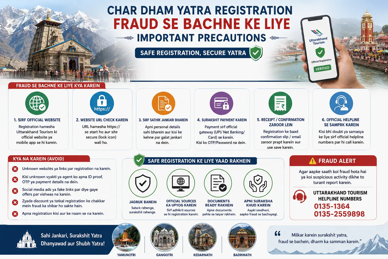 Char Dham Yatra from Haridwar